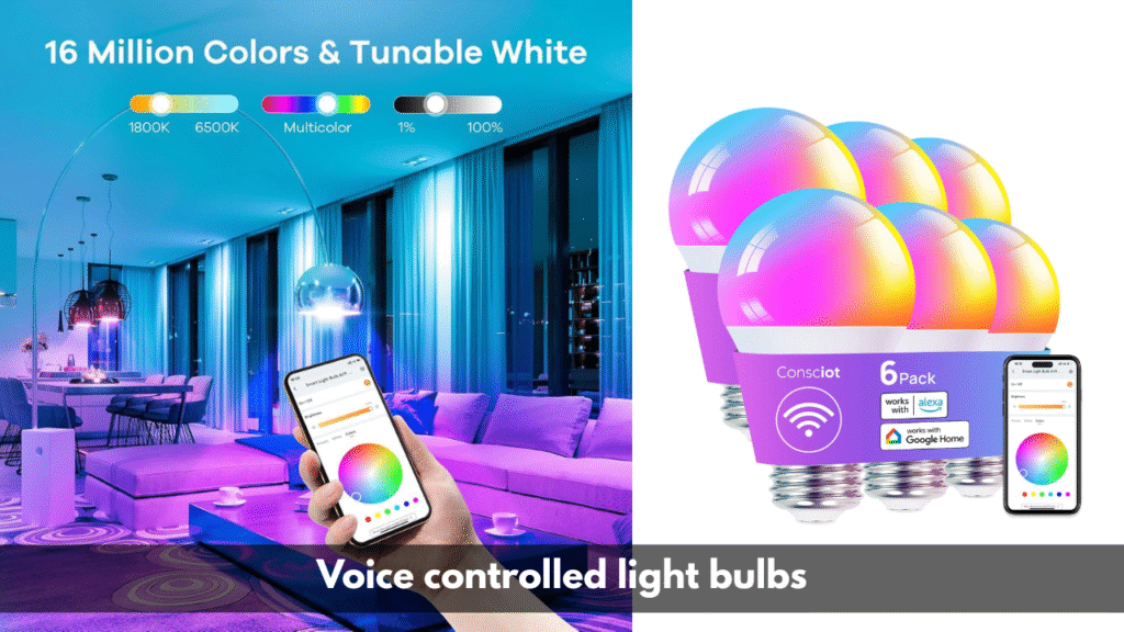 voice controlled light bulbs-ppctask.com